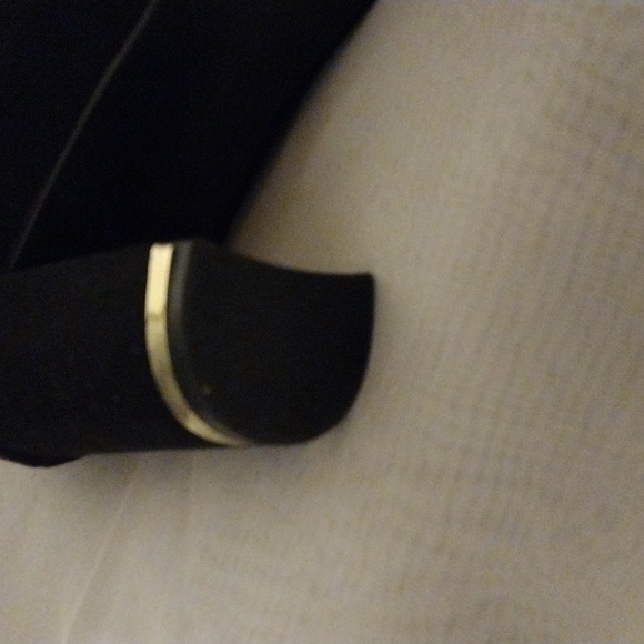 Marc Fisher black suede block heels - Picture 8 of 10